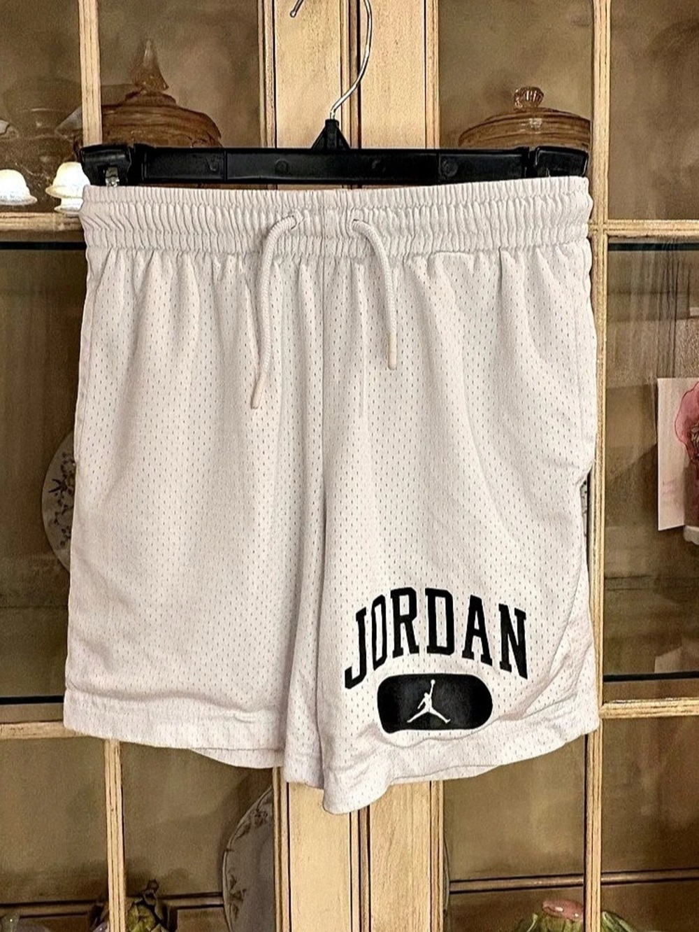 Jordan Dri-FIT basketball shorts Medium (8) White Basketball Shorts
